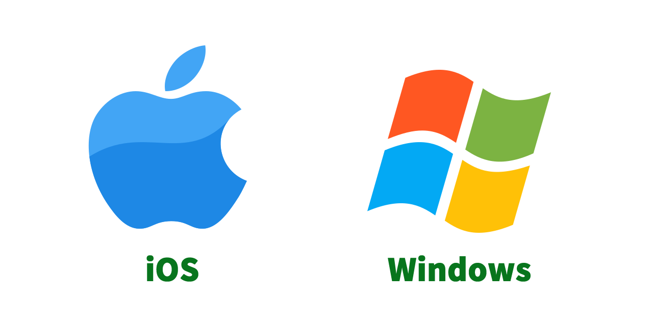 音声認識に使用できるiOSとWindows端末